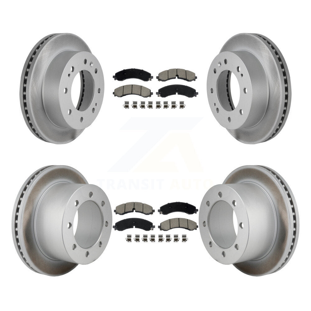 Transit Auto KGC-102665 Disc Brake Kit for 2020-2024 Chevrolet Silverado 3500 HD, GMC Sierra 3500 HD - Front and Rear