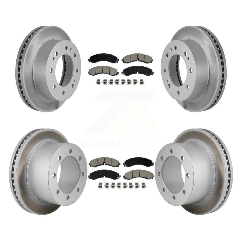 Transit Auto KGC-102665 Disc Brake Kit for 2020-2024 Chevrolet Silverado 3500 HD, GMC Sierra 3500 HD - Front and Rear