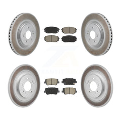 Transit Auto KGC-102666 Disc Brake Kit for 2021-2025 Kia K5, Hyundai Sonata - Front and Rear