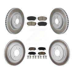 Transit Auto KGC-102667 Disc Brake Kit for 2022-2024 Kia Sportage, Hyundai Tucson - Front and Rear