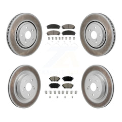 Transit Auto KGC-102668 Disc Brake Kit for 2021-2023 Lexus RZ450e, Subaru Solterra and More - Front and Rear