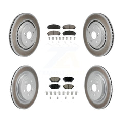 Transit Auto KGC-102669 Disc Brake Kit for 2020-2022 Toyota Highlander - Front and Rear