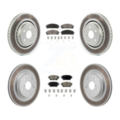 Transit Auto KGC-102670 Disc Brake Kit for 2022-2023 Toyota Crown, Lexus NX250 and More - Front and Rear