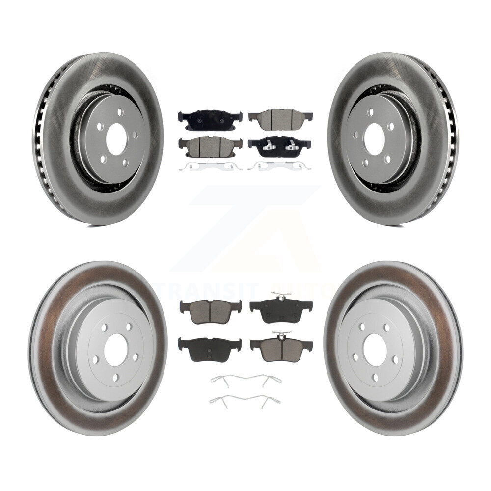 Transit Auto KGC-102673 Disc Brake Kit for 2019-2023 Lincoln Nautilus - Front and Rear