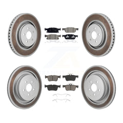 Transit Auto KGC-102674 Disc Brake Kit for 2019 Ford Edge - Front and Rear