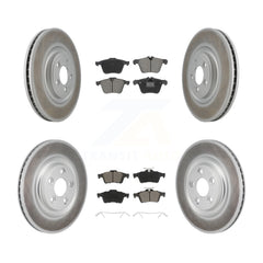 Transit Auto KGC-102679 Disc Brake Kit for 2016 Jaguar XJ - Front and Rear
