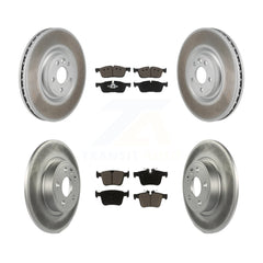 Transit Auto KGC-102686 Disc Brake Kit for 2016-2018 Jaguar E-Pace, Land Rover Discovery Sport - Front and Rear