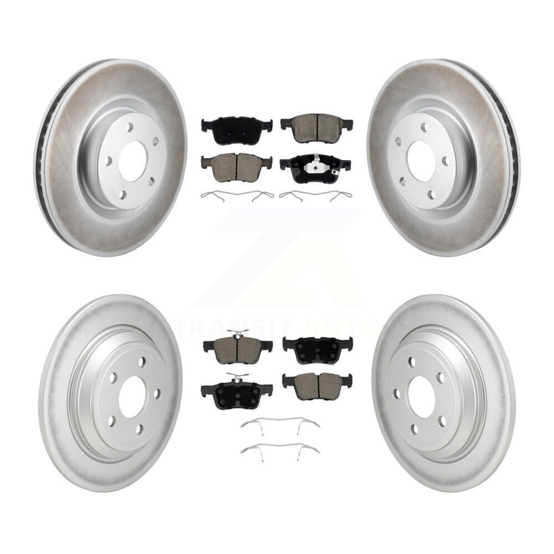 Transit Auto KGC-102689 Disc Brake Kit for 2020-2023 Ford Bronco Sport, Lincoln Corsair, Ford Escape - Front and Rear