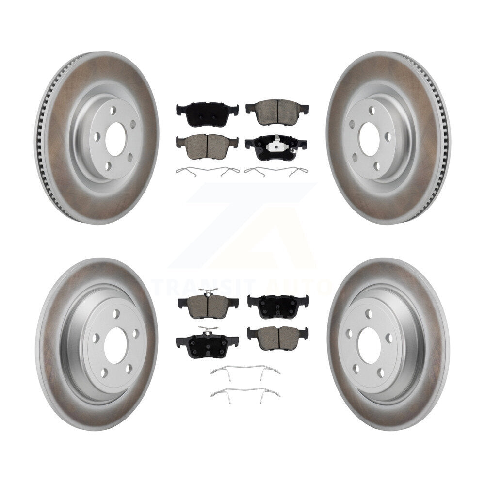 Transit Auto KGC-102690 Disc Brake Kit for 2022-2023 Ford Maverick - Front and Rear