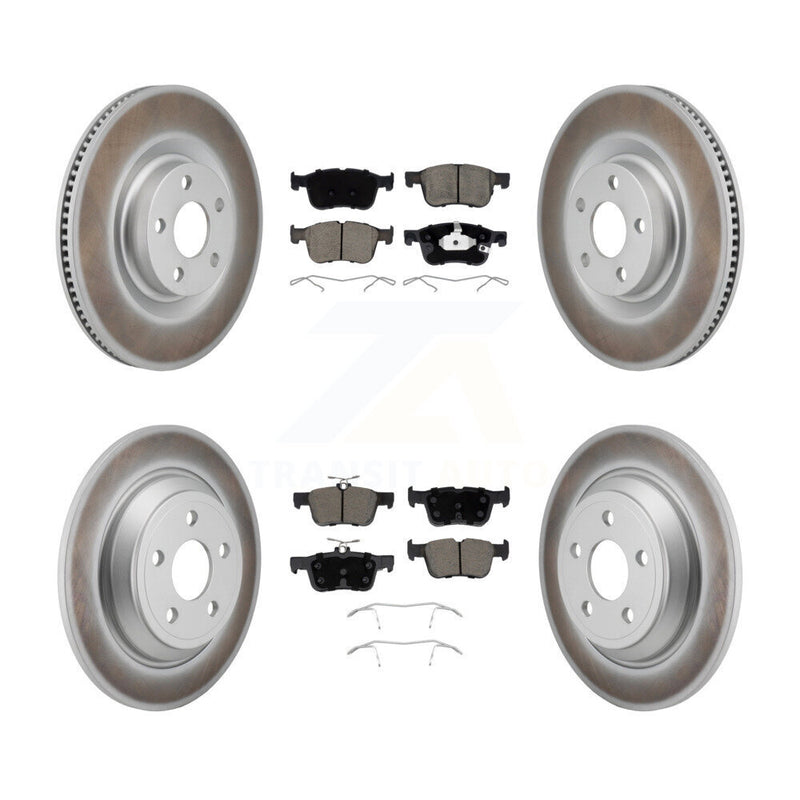 Transit Auto KGC-102690 Disc Brake Kit for 2022-2023 Ford Maverick - Front and Rear