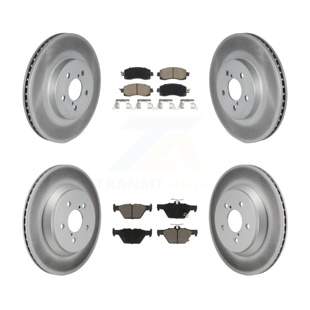 Transit Auto KGC-102691 Disc Brake Kit for 2021-2023 Subaru Crosstrek - Front and Rear