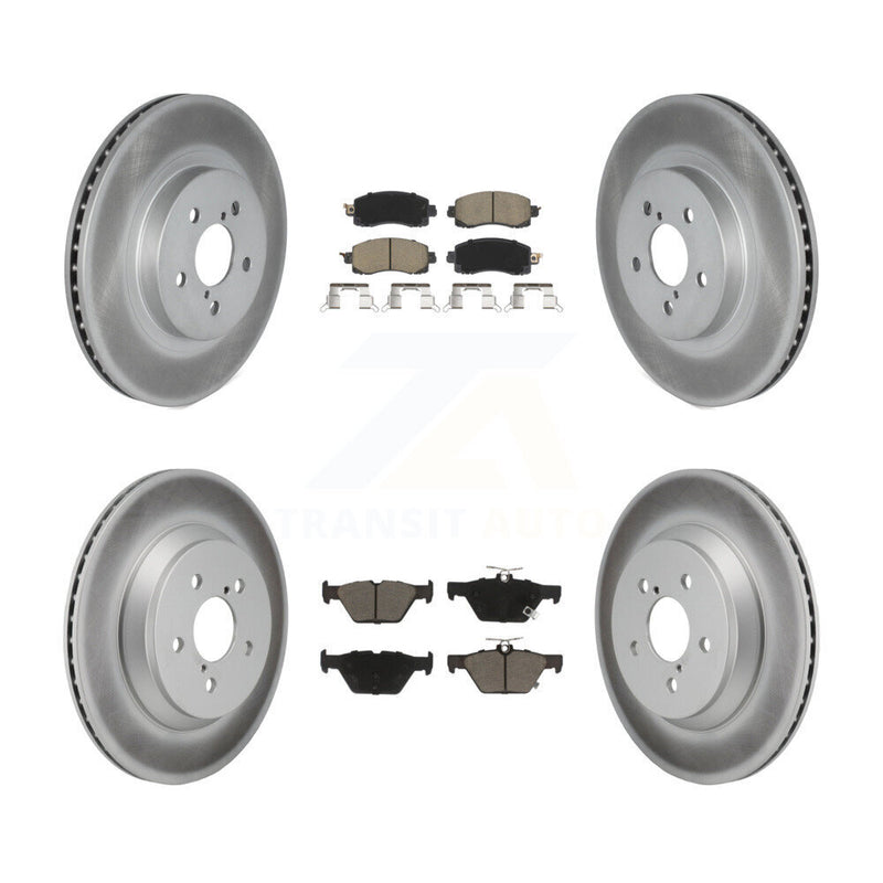 Transit Auto KGC-102691 Disc Brake Kit for 2021-2023 Subaru Crosstrek - Front and Rear