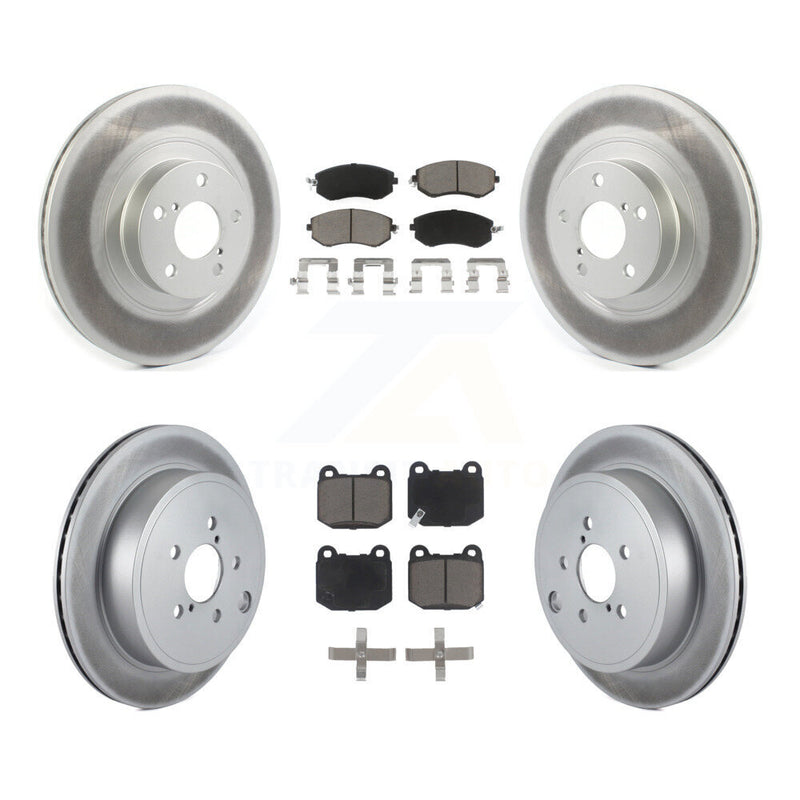 Transit Auto KGC-102692 Disc Brake Kit for 2017 Subaru BRZ - Front and Rear