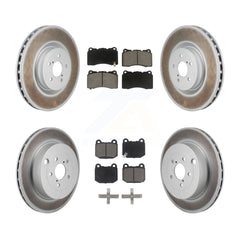 Transit Auto KGC-102693 Disc Brake Kit for 2017-2020 Toyota 86, Subaru BRZ - Front and Rear