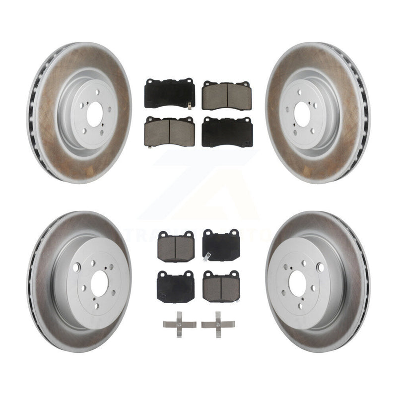 Transit Auto KGC-102693 Disc Brake Kit for 2017-2020 Toyota 86, Subaru BRZ - Front and Rear