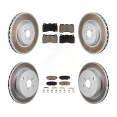 Transit Auto KGC-102694 Disc Brake Kit for 2017 Subaru BRZ - Front and Rear