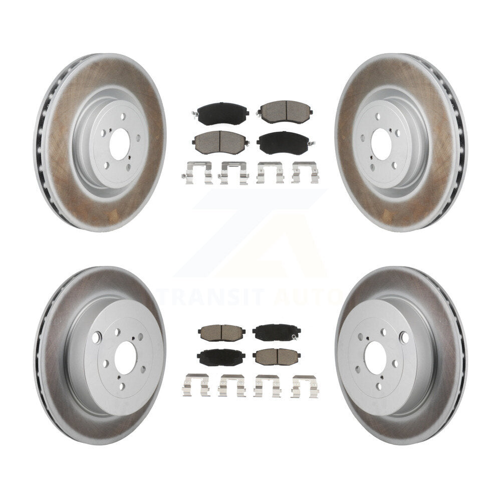 Transit Auto KGC-102695 Disc Brake Kit for 2019 Toyota 86 - Front and Rear