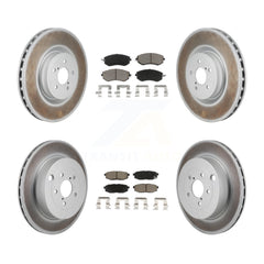 Transit Auto KGC-102695 Disc Brake Kit for 2019 Toyota 86 - Front and Rear