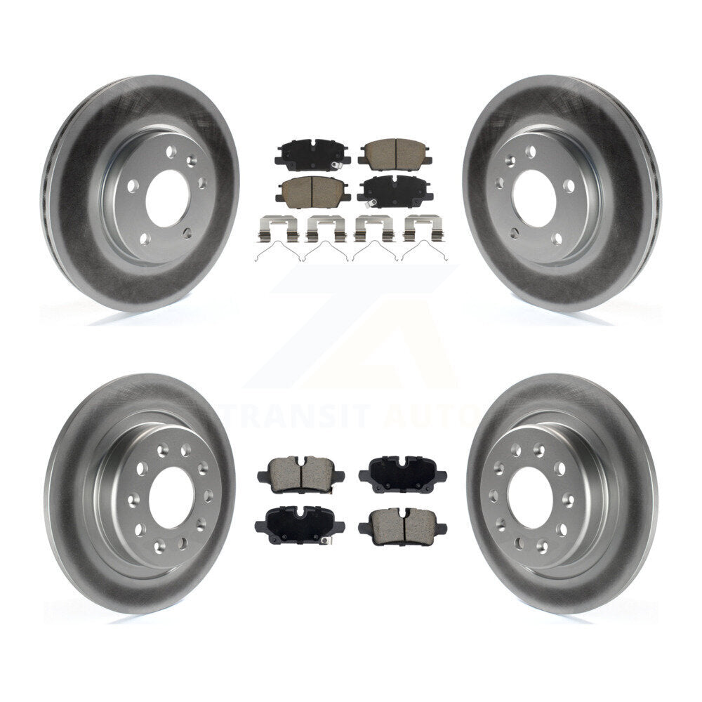 Transit Auto KGC-102696 Disc Brake Kit for 2020-2024 Chevrolet Equinox, GMC Terrain, Chevrolet Malibu - Front and Rear