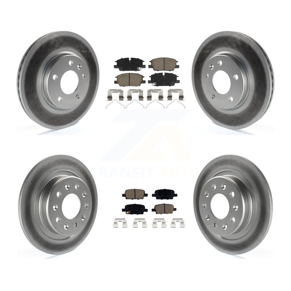 Transit Auto KGC-102697 Disc Brake Kit for 2020-2022 Chevrolet Malibu - Front and Rear