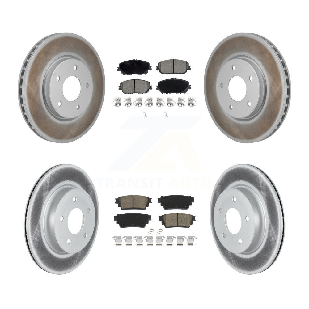 Transit Auto KGC-102698 Disc Brake Kit for 2022-2023 Nissan Rogue - Front and Rear