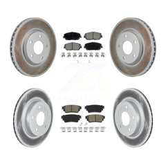 Transit Auto KGC-102698 Disc Brake Kit for 2022-2023 Nissan Rogue - Front and Rear