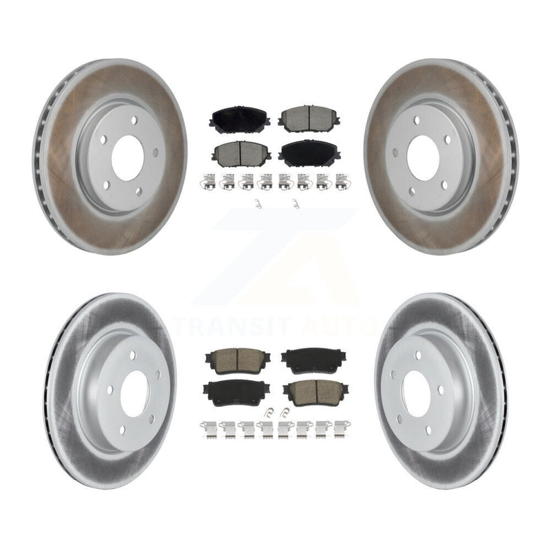 Transit Auto KGC-102698 Disc Brake Kit for 2022-2023 Nissan Rogue - Front and Rear