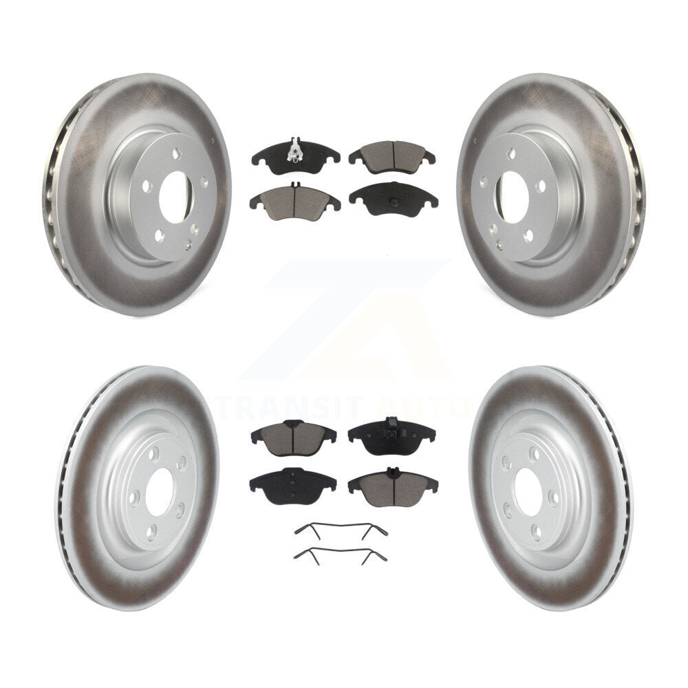 Transit Auto KGC-102700 Disc Brake Kit for 2017 Mercedes-Benz E400 - Front and Rear