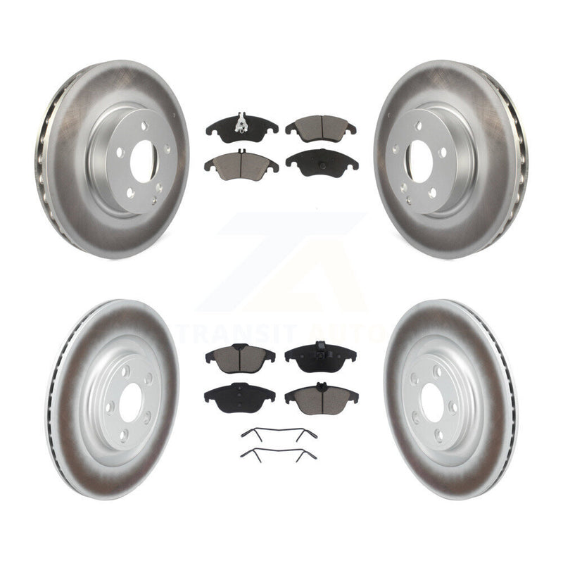 Transit Auto KGC-102700 Disc Brake Kit for 2017 Mercedes-Benz E400 - Front and Rear