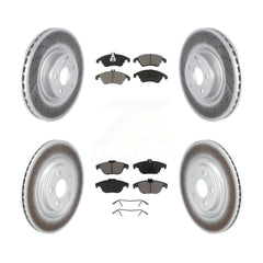 Transit Auto KGC-102701 Disc Brake Kit for 2017 Mercedes-Benz E400 - Front and Rear