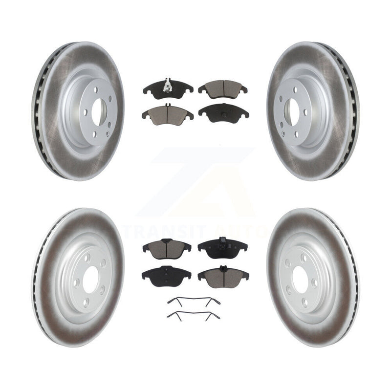 Transit Auto KGC-102702 Disc Brake Kit for 2017 Mercedes-Benz E400 - Front and Rear