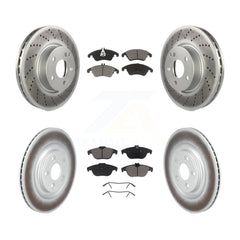 Transit Auto KGC-102703 Disc Brake Kit for 2017 Mercedes-Benz E400 - Front and Rear