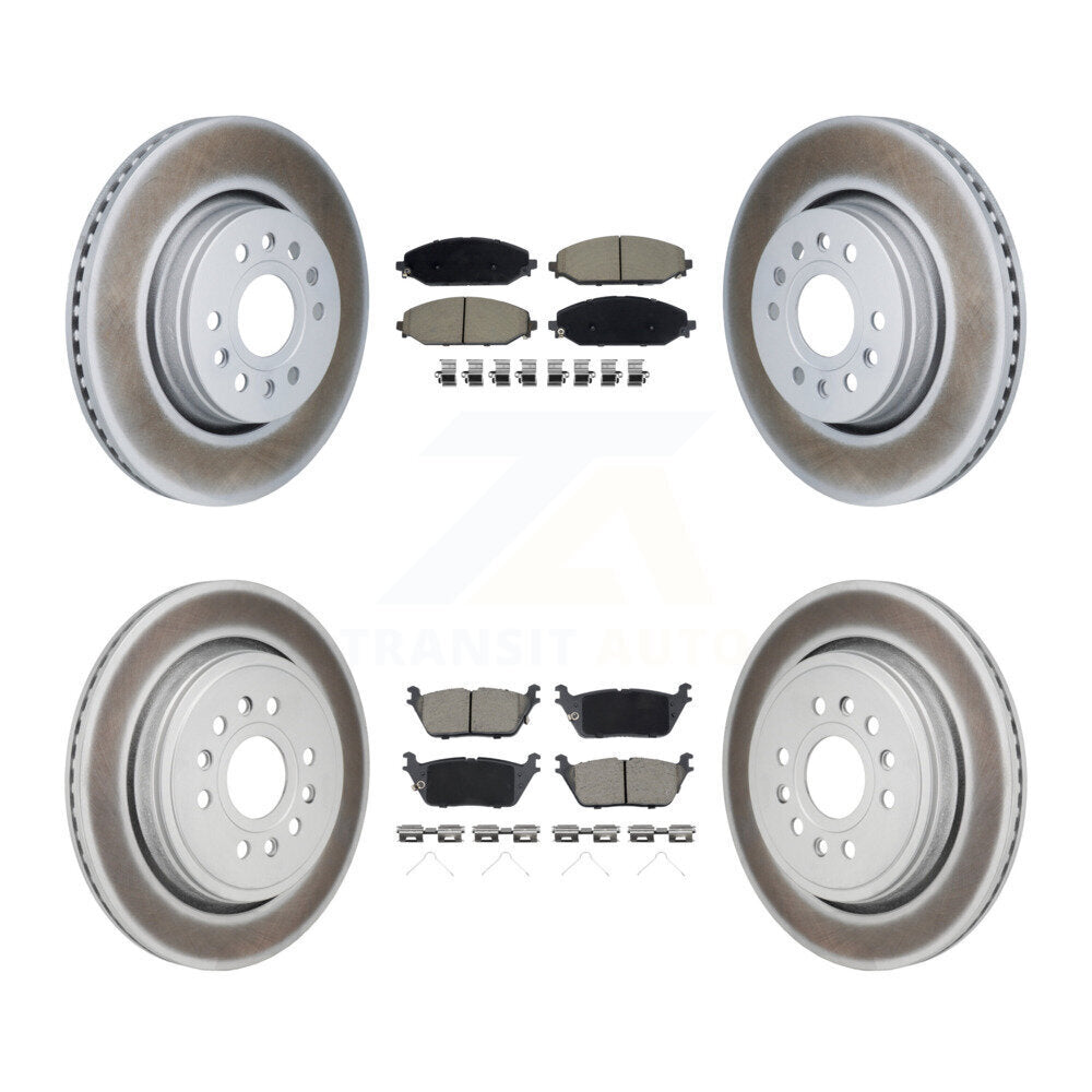 Transit Auto KGC-102704 Disc Brake Kit for 2021-2024 Jeep Grand Wagoneer L, Jeep Wagoneer L and More - Front and Rear