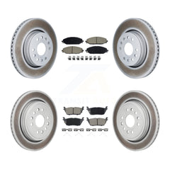 Transit Auto KGC-102704 Disc Brake Kit for 2021-2024 Jeep Grand Wagoneer L, Jeep Wagoneer L and More - Front and Rear