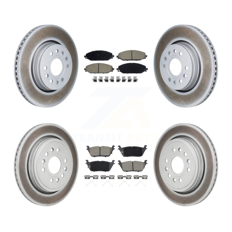 Transit Auto KGC-102704 Disc Brake Kit for 2021-2024 Jeep Grand Wagoneer L, Jeep Wagoneer L and More - Front and Rear