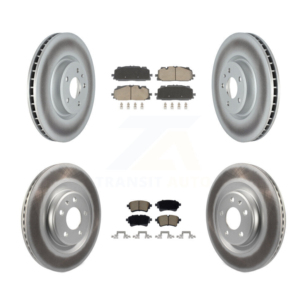 Transit Auto KGC-102705 Disc Brake Kit for 2020-2023 Audi Q5 PHEV, Audi S4 and More - Front and Rear