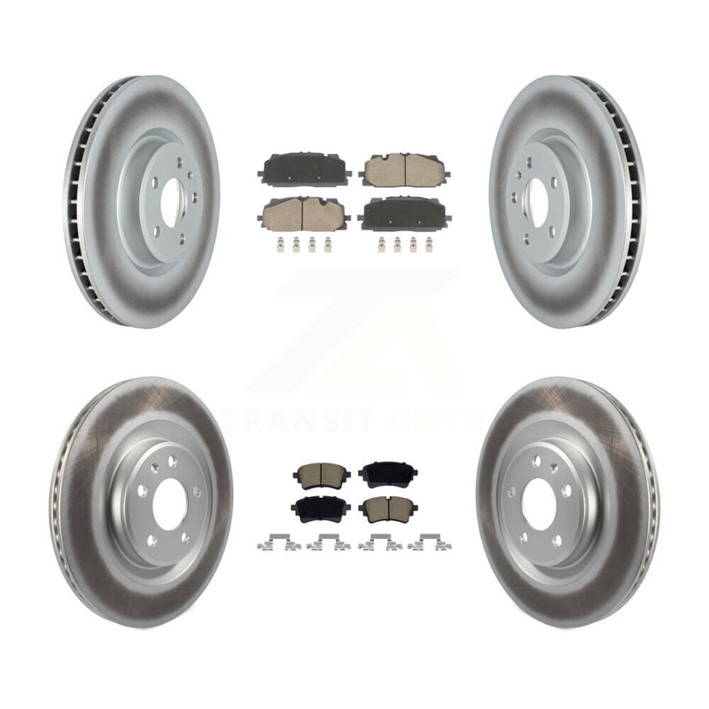 Transit Auto KGC-102705 Disc Brake Kit for 2020-2023 Audi Q5 PHEV, Audi S4 and More - Front and Rear