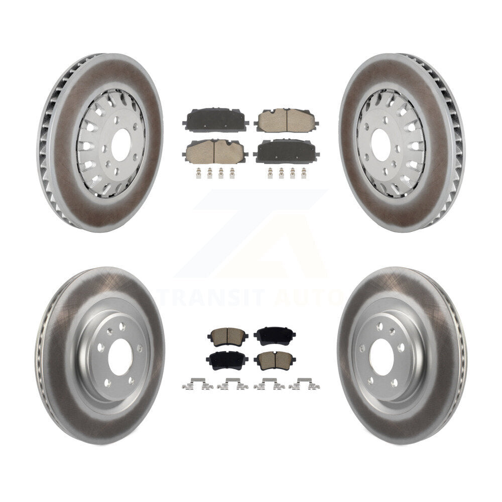Transit Auto KGC-102706 Disc Brake Kit for 2020-2021 Audi A6 Quattro, Audi A7 Sportback - Front and Rear