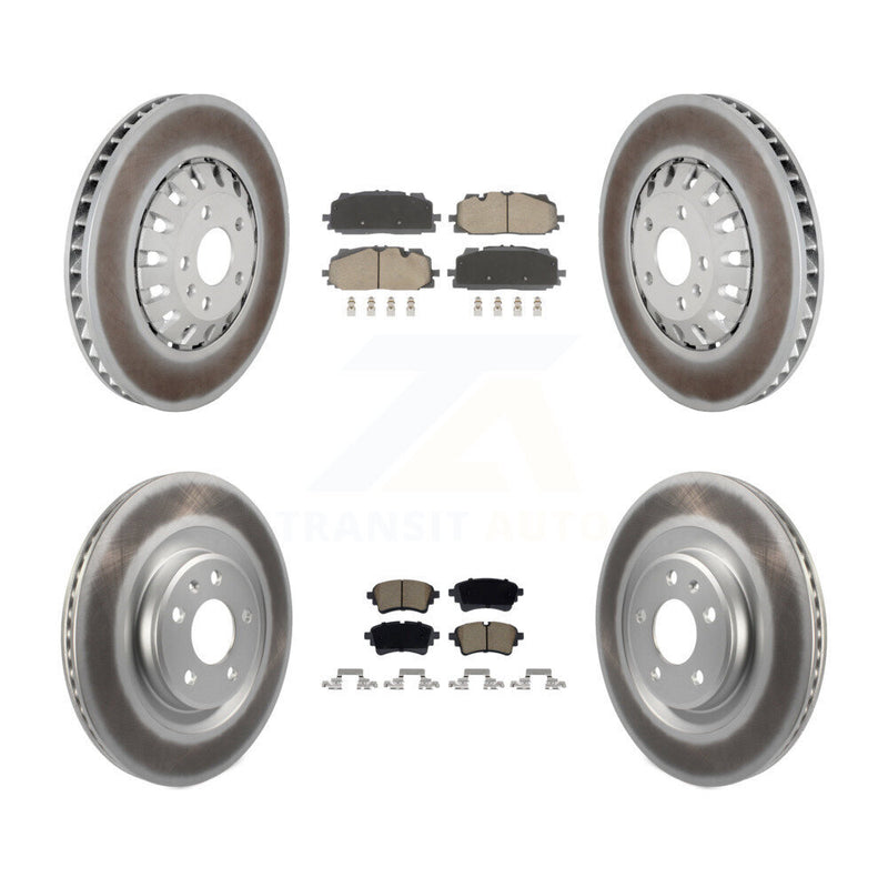 Transit Auto KGC-102706 Disc Brake Kit for 2020-2021 Audi A6 Quattro, Audi A7 Sportback - Front and Rear