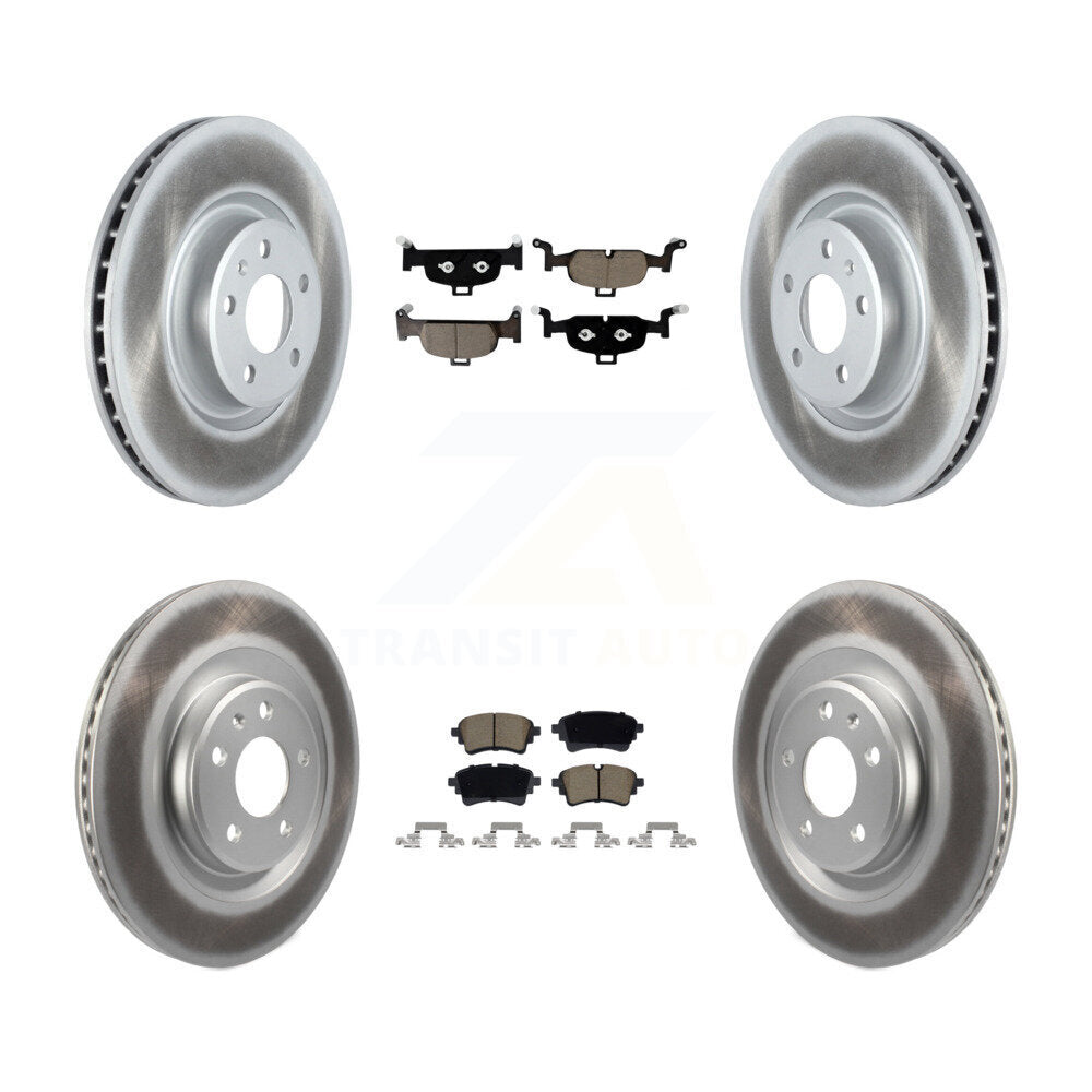 Transit Auto KGC-102707 Disc Brake Kit for 2020-2023 Audi A4 allroad, Audi A5 Quattro, Audi A6 Quattro - Front and Rear