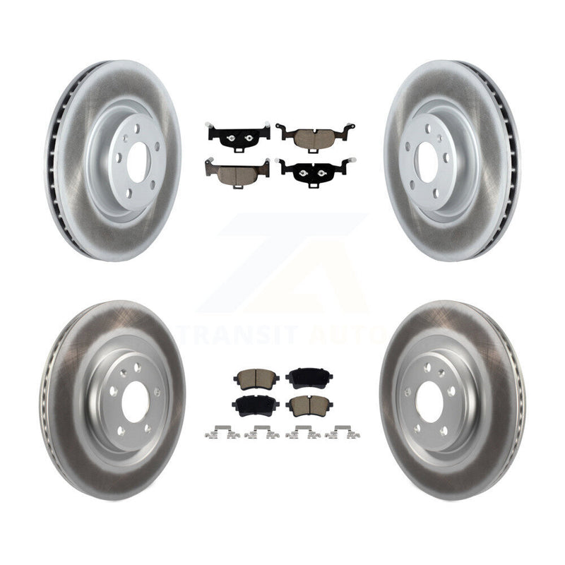 Transit Auto KGC-102707 Disc Brake Kit for 2020-2023 Audi A4 allroad, Audi A5 Quattro, Audi A6 Quattro - Front and Rear