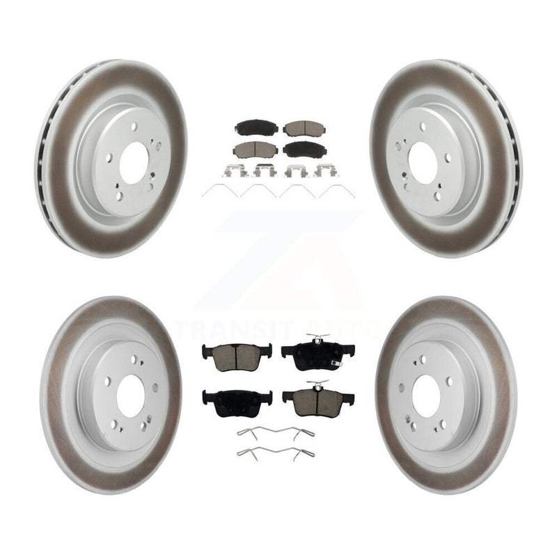Transit Auto KGC-102708 Disc Brake Kit for 2021-2023 Acura TLX - Front and Rear