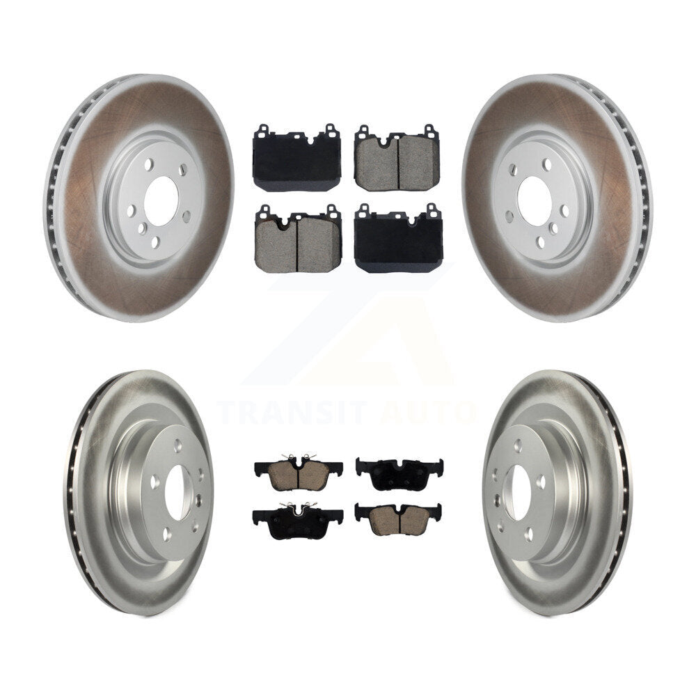 Transit Auto KGC-102710 Disc Brake Kit for 2017-2019 Mini Cooper Countryman, Mini Cooper Clubman - Front and Rear
