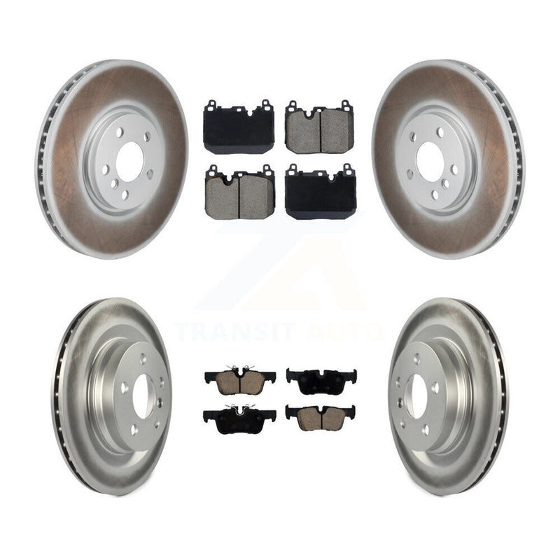 Transit Auto KGC-102710 Disc Brake Kit for 2017-2019 Mini Cooper Countryman, Mini Cooper Clubman - Front and Rear