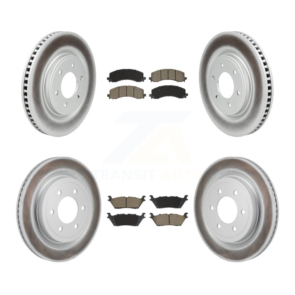 Transit Auto KGC-102715 Disc Brake Kit for 2022-2023 Ford F-150 Lightning - Front and Rear