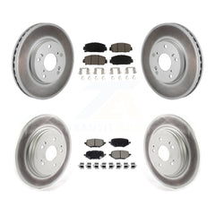 Transit Auto KGC-102721 Disc Brake Kit for 2017-2021 Honda Clarity - Front and Rear
