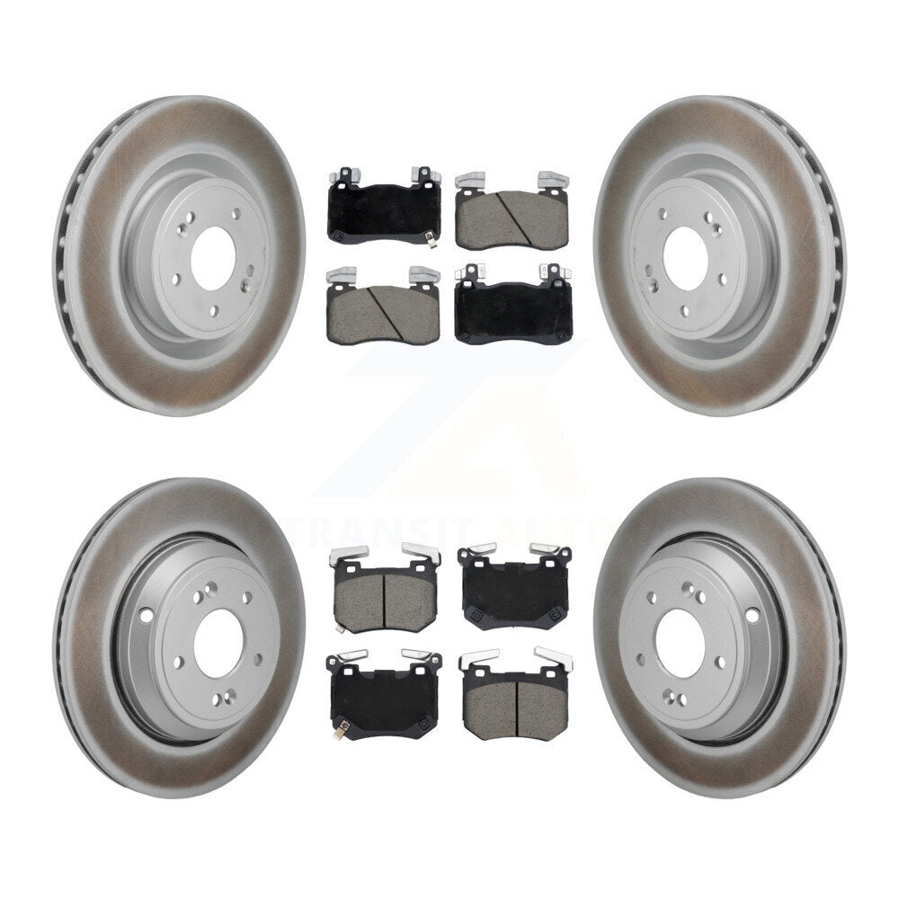 Transit Auto KGC-102723 Disc Brake Kit for 2022 Genesis G70 - Front and Rear