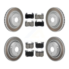Transit Auto KGC-102723 Disc Brake Kit for 2022 Genesis G70 - Front and Rear
