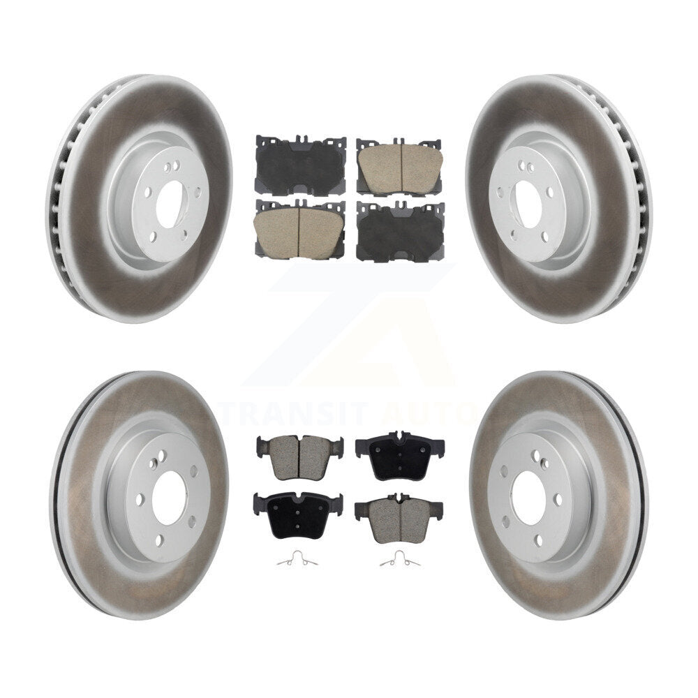 Transit Auto KGC-102725 Disc Brake Kit for 2016-2023 Mercedes-Benz C43 AMG, Mercedes-Benz GLC350e and More - Front and Rear
