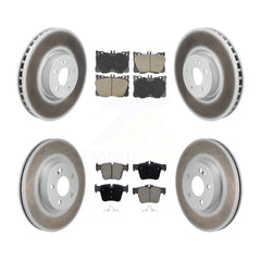 Transit Auto KGC-102725 Disc Brake Kit for 2016-2023 Mercedes-Benz C43 AMG, Mercedes-Benz GLC350e and More - Front and Rear